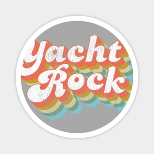 Vintage Fade Yacht Rock Party Boat Drinking product Magnet